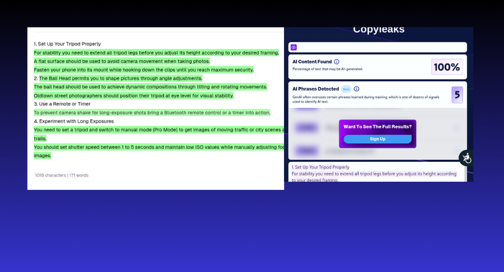 Assessment 1.3 StealthWriter Pass